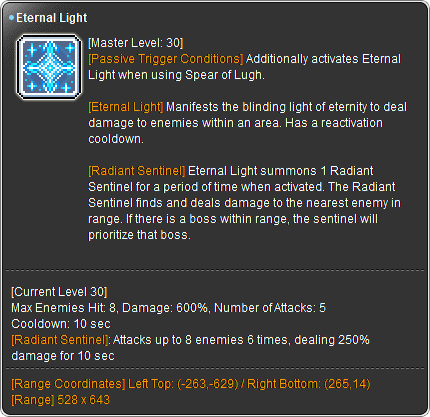 Eternal Light Tooltip